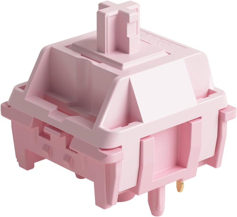 AKKO Stellar Rose Switch for Mechanical Gaming Keyboard, 5-Pin 37gf Linear Pre-Lubed Key Switches Custom Keyboard Switch(45pcs) - Image 1